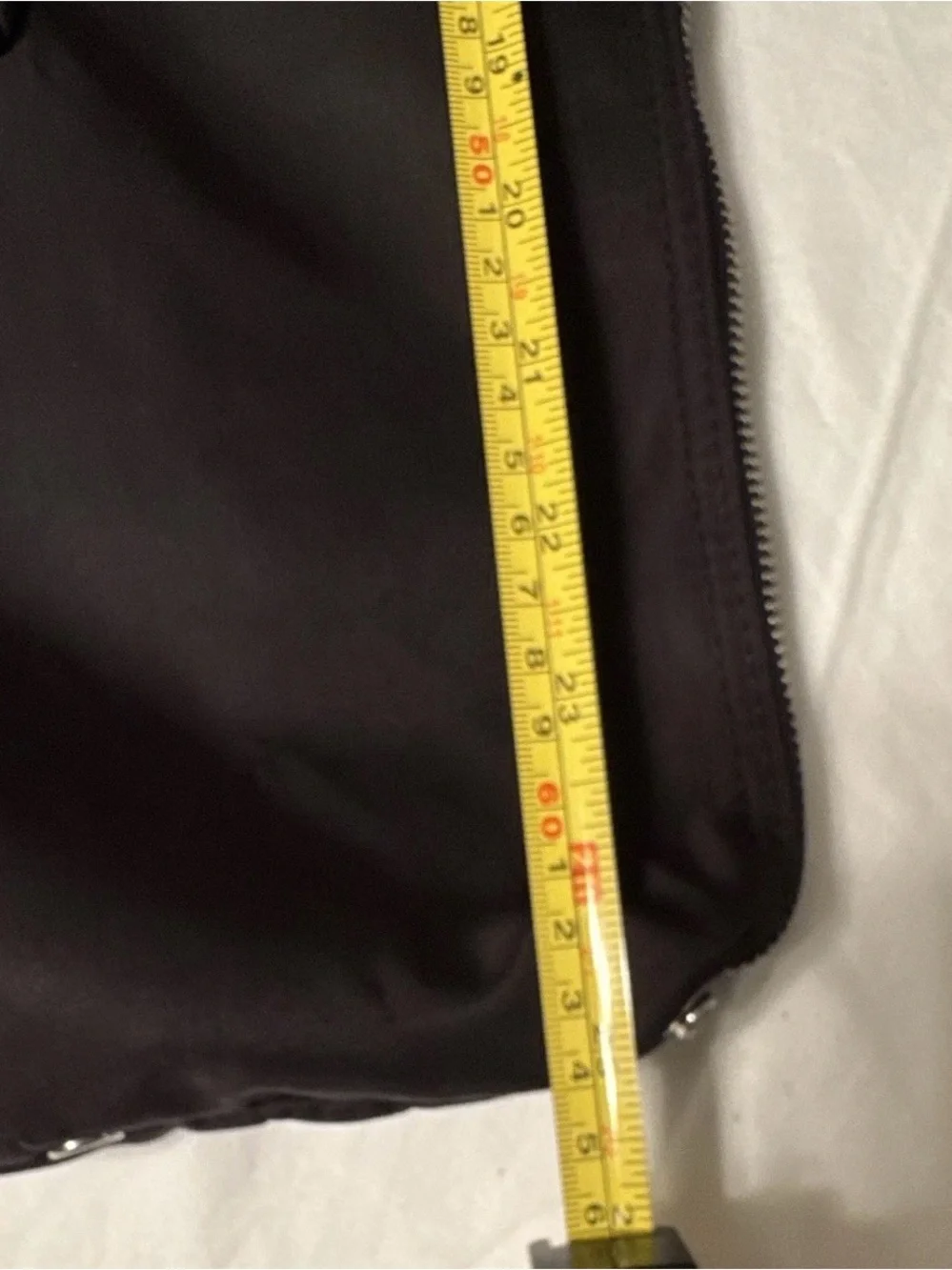 Nautica Black Travel Duffel with Silver Zip Accent